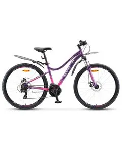 Велосипед Stels Miss 7100 MD 27.5", Цвет: фиолетовый, Размер рамы: 16"