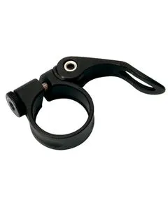 Хомут подседельный Longus CLAMP 398288 эксцентрик 34,9 мм (чёрный), Цвет: черный, Диаметр: 34.9