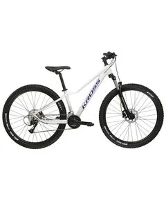 Велосипед KROSS Lea 4.0 D 29 (жемчужный/фиолетовый), Цвет: белый, Размер рамы: M
