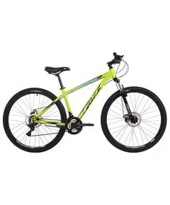 Велосипед Foxx Caiman 27.5" (лимонный), Цвет: жёлтый, Размер рамы: 16"