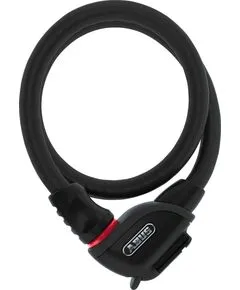 Тросовый велозамок на ключ ABUS TexFL Phantom 8960/85 см 05-0039680 (чёрный)