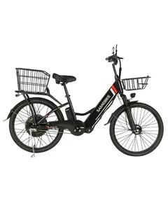 Электровелосипед SameBike Е-ALFA NEW 350-36/10 (чёрный), Цвет: черный