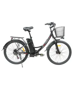 Электровелосипед SameBike VENTURE-350 (чёрно-серебристый)