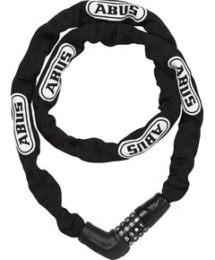 Цепной кодовый велозамок ABUS Steel-O-Chain 5805C/110 см 05-0072498 (чёрный)