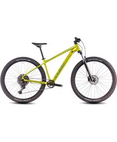 Велосипед Cube Aim SLX 29 (flashlime´n´juniper), Цвет: жёлтый, Размер рамы: L