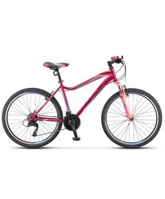 Велосипед Stels Miss 5000 V 26" (вишневый/розовый), Цвет: красный, Размер рамы: 18"
