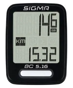 Велокомпьютер Sigma Sport TOPLINE BC 5.16