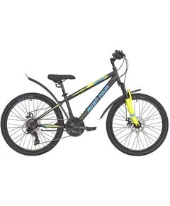 Велосипед Rush Hour RX 415 DISC 24 ST (черный), Цвет: черный, Размер рамы: 13"