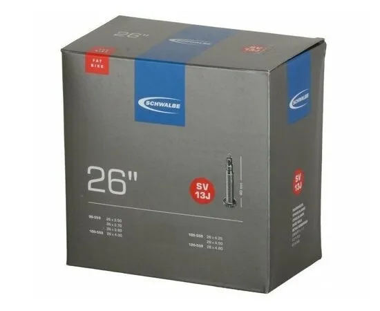 Камера Schwalbe 26х3.5-4.8 (90/120-559) FV40 SV13J Fatbike (05-10400193.01)