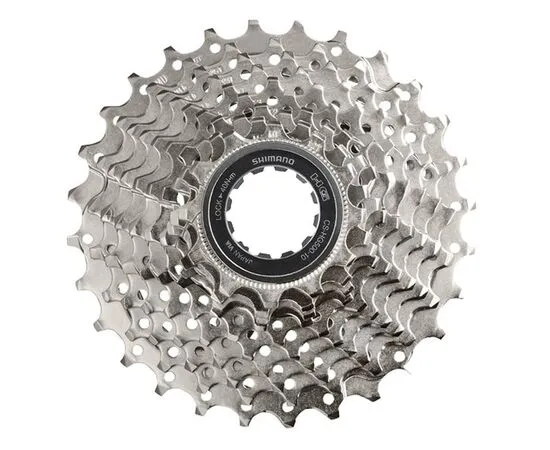 Кассета Shimano Alivio CS-HG500 10 скоростей 11-25T, Цвет: серый, Количество зубьев: 11-25