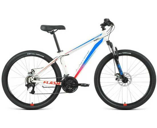 Велосипед Forward FLASH 26 2.2 S disc (белый/голубой), Цвет: белый, Размер рамы: 19"