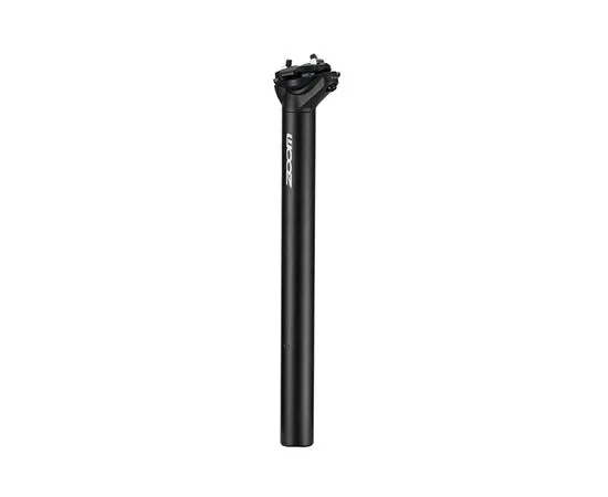 Подседельный штырь ZOOM SP-C255 (D31.6, L-400, чёрный матовый), Цвет: графитовый, Диаметр: 31.6, Длина: 400