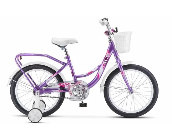 Детский велосипед Stels Flyte 18" (сиреневый), Цвет: сиреневый, Размер рамы: 12"