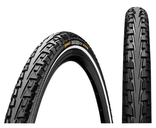 Покрышка Continental Ride Tour 28x1.75 (47-622) жесткий корд Reflex (чёрная)