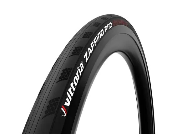 Велосипедная покрышка Vittoria ZAFFIRO PRO 25-622 (700x25c), 1C, складная (чёрный), Цвет: черный, Ширина: 1.00" (25 мм)