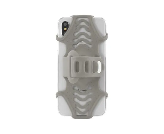 Держатель для смартфона универсальный 4"-6.7" на вынос BONE BIKE TIE PRO 2 07-180023 (серый), Цвет: серый, изображение 9