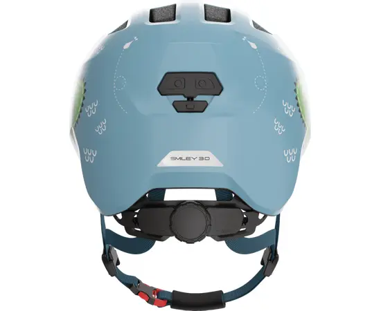 Шлем детский ABUS Smiley 3.0 (голубой с крокодилами), Цвет: голубой, Размер: 45-50, изображение 3