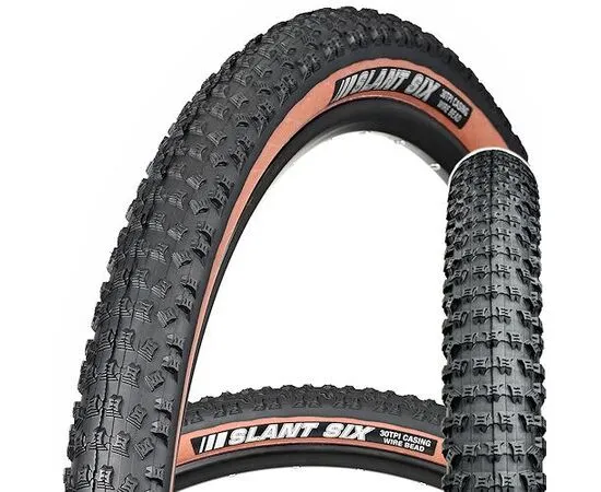Покрышка 29"х2.20 (54-622) KENDA K1080 Slant Six 30TPI 5-529495 (коричневая боковина)