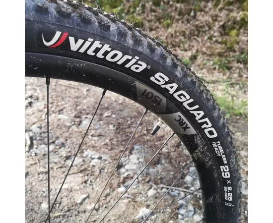 Велосипедная покрышка Vittoria SAGUARO XC 55-622 (29x2.25), TLR, складная (чёрная), изображение 3