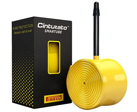 Камера Pirelli Cinturato SmarTube 33/45-622 (700c), жёлтый