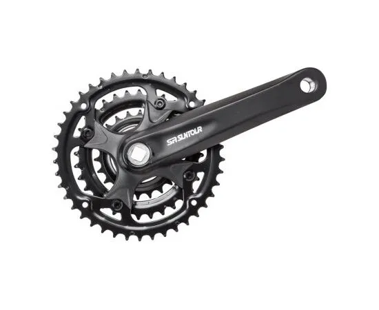 Шатуны SR SUNTOUR XR 172 42/32/22 L-175 мм (чёрный)