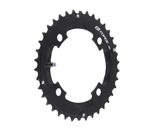 Звезда передняя Force TEN2.3+ 10 ск. 38T BCD 104 /4 отв. 633738 (чёрный), изображение 2