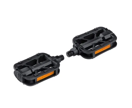 Педали Force TREK 670263 пластик ANTI-SLIP (чёрные)