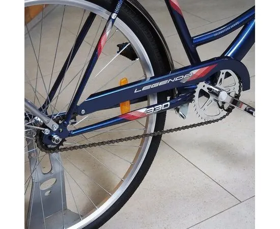 Велосипед Stels Legenda 330 28C (синий), Цвет: синий, Размер рамы: 20", изображение 11