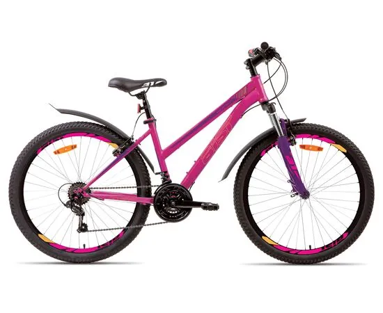Велосипед AIST Quest W 26 (розовый), Цвет: розовый, Размер рамы: 16"