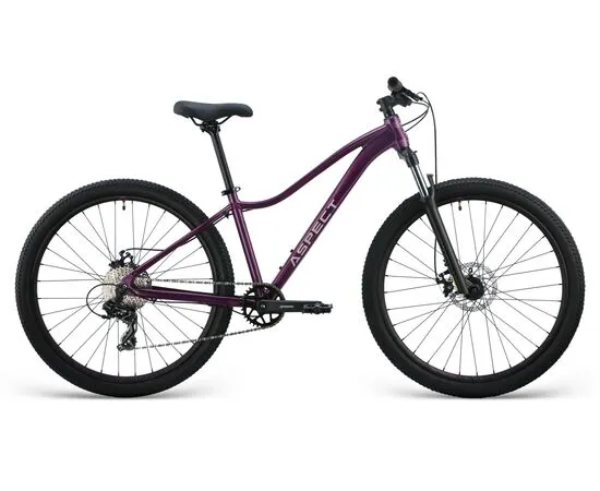 Велосипед Aspect Alma 27.5 (тёмно-фиолетовый, 2025), Цвет: фиолетовый, Размер рамы: S