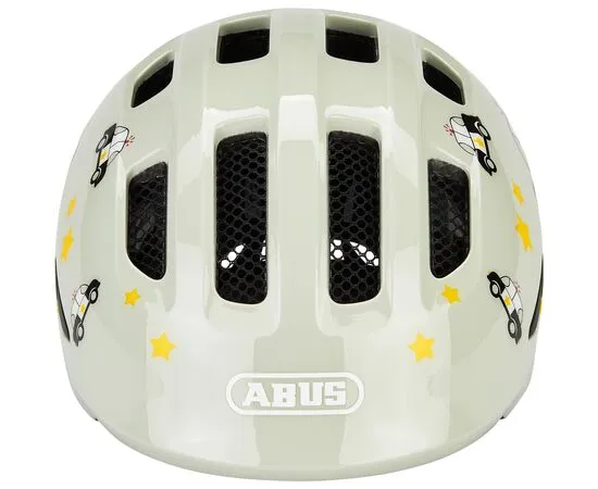 Шлем детский ABUS Smiley 3.0 (серый с полицейской машиной), Цвет: бежевый, Размер: 50-55, изображение 6