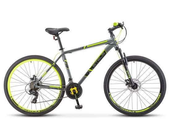 Велосипед Stels Navigator 900 MD 29" (серый/жёлтый), Цвет: жёлтый, Размер рамы: 21"