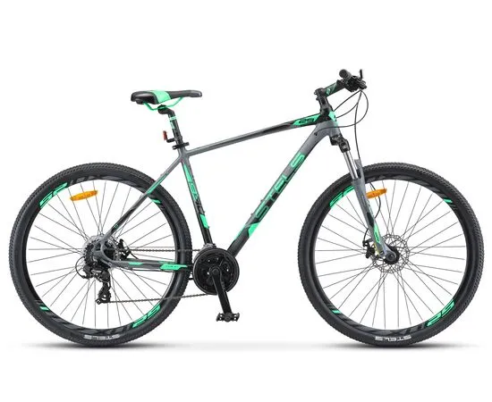 Велосипед Stels Navigator 930 MD 29" (серый/чёрный), Цвет: серый, Размер рамы: 18,5"