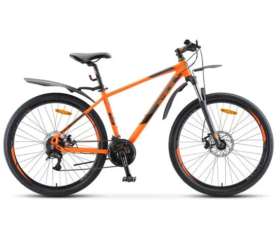 Велосипед Stels Navigator 745 MD 27.5" (оранжевый), Цвет: оранжевый, Размер рамы: 21"