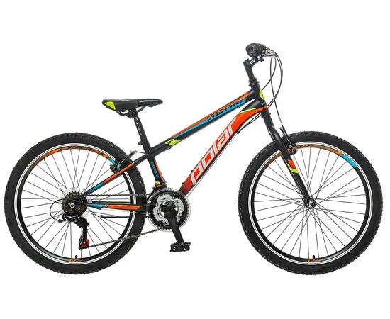 Велосипед Polar Sonic 24 (черный-оранжевый), Цвет: оранжевый