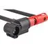 Велозамок скоба на ключ ABUS Ultimate 420/170HB 230х100 мм + US с кронштейном 05-0039631 (красно-чёрный), изображение 4