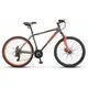 Велосипед Stels Navigator 500 MD 26" (серый/красный), Цвет: серый, Размер рамы: 20"