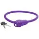 Замок на ключ M-Wave 5-231049 12/600мм (фиолетовый), Цвет: фиолетовый