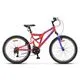 Подростковый велосипед Stels Mustang V 24" (неоновый-красный), Цвет: красный, Размер рамы: 16"