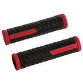 Ручки руля Longus GRID 38256 (чёрный/красный), Цвет: красный