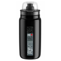 Велобутылка Elite FLY MTB 550мл (чёрная/серый логотип), Цвет: черный, Объём: 550