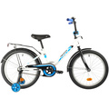 Велосипед Novatrack Forest 20" (белый), Цвет: белый