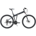 Велосипед Stark Cobra 27.2 D (черный/серый/черный), Цвет: черный, Размер рамы: 20"