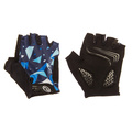 Перчатки JAFFSON SCG 46-0384 (чёрный/белый/синий), Цвет: синий, Размер: M