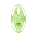 Держатель для смартфона универсальный 4.7"-7.2" на руль BONE BIKE TIE 4 07-200524 (люминесцентный зеленый), Цвет: зелёный