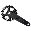 Система шатунов Shimano Deore FC-M5100-1 30T 10-11 скоростей 175 мм, Цвет: черный, Количество зубьев: 30, Длина: 175, Тип крепления: HollowTech II