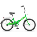 Складной велосипед Stels Pilot 310 20" (зелёный/жёлтый), Цвет: зелёный, Размер рамы: 13"