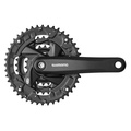 Система Shimano Altus FC-M311 175 мм кв. 42/32/22 без защиты (чёрный), Цвет: черный, Количество зубьев: 42/32/22, Длина: 175, Тип крепления: квадрат