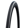 Велосипедная покрышка Schwalbe LUGANO II 700x25C (25-622), K-Guard, 50TPI, White Stripes, Цвет: белый, Ширина: 1.00" (25 мм)