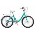 Детский велосипед Stels Pilot 225 V 20" (мятный), Цвет: бирюзовый, Размер рамы: 12"